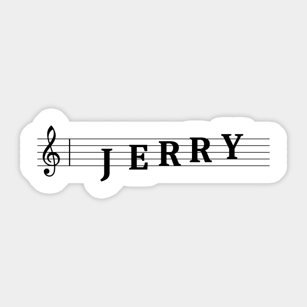 Name Jerry Sticker by gulden